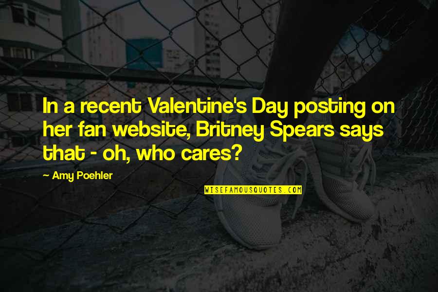 Britney's Quotes By Amy Poehler: In a recent Valentine's Day posting on her Britney's Quotes By Amy Poehler: In a recent Valentine's Day posting on her