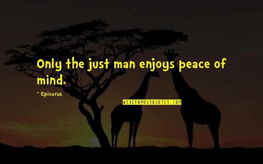 Broccoli Rob The Office Quotes By Epicurus: Only the just man enjoys peace of mind. Broccoli Rob The Office Quotes By Epicurus: Only the just man enjoys peace of mind.