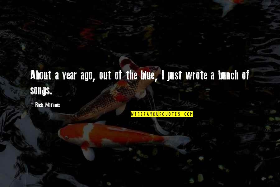 Broken Heart Like Mirror Quotes By Rick Moranis: About a year ago, out of the blue,