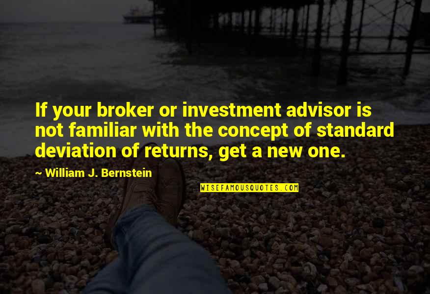 Broker Than Quotes By William J. Bernstein: If your broker or investment advisor is not