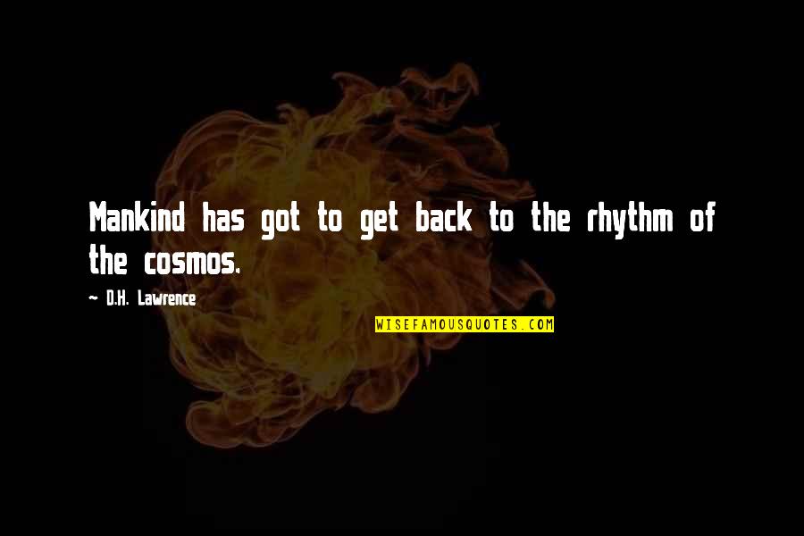 Brokest Person Quotes By D.H. Lawrence: Mankind has got to get back to the