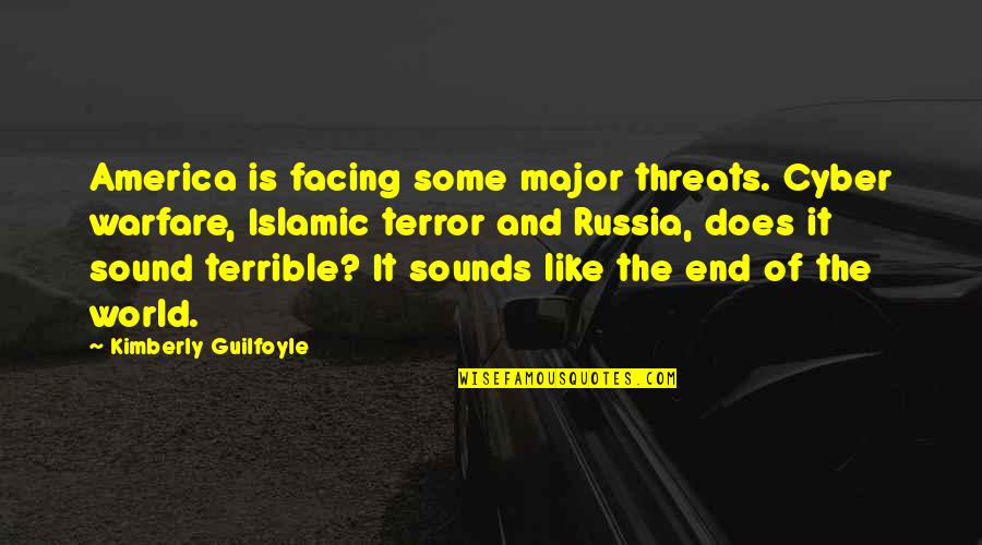 Brokstukken Quotes By Kimberly Guilfoyle: America is facing some major threats. Cyber warfare, Brokstukken Quotes By Kimberly Guilfoyle: America is facing some major threats. Cyber warfare,