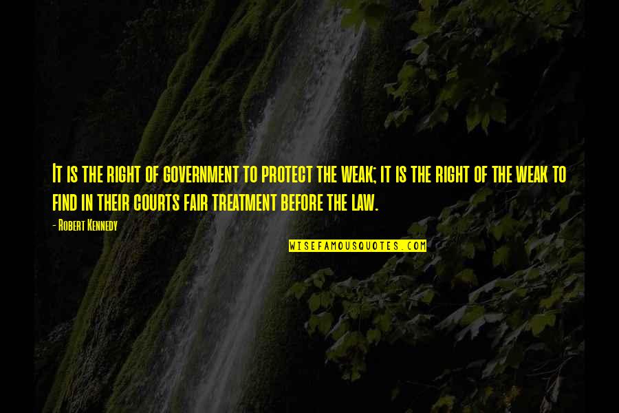 Brollies Galore Quotes By Robert Kennedy: It is the right of government to protect Brollies Galore Quotes By Robert Kennedy: It is the right of government to protect