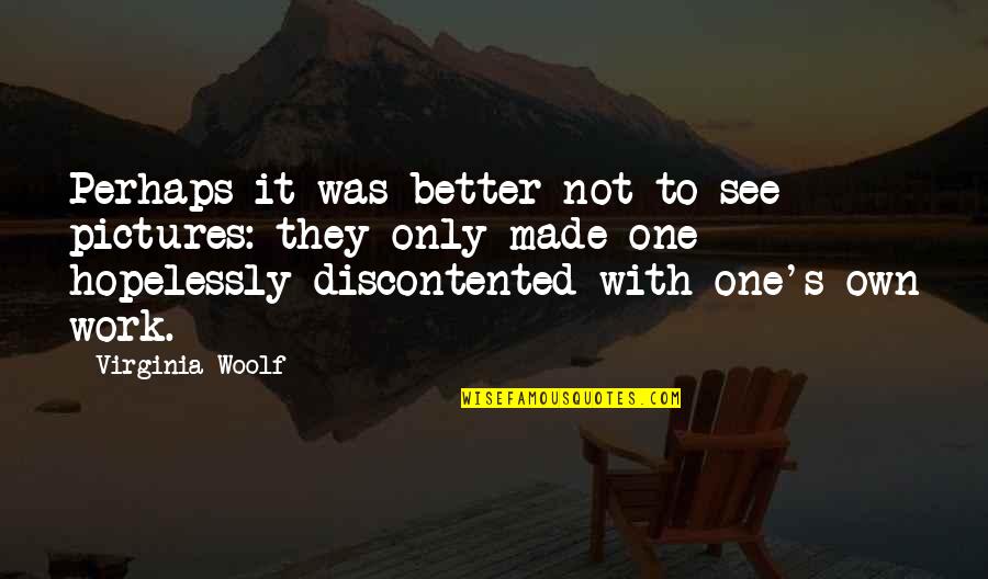 Brooklynvegan Calendar Quotes By Virginia Woolf: Perhaps it was better not to see pictures: Brooklynvegan Calendar Quotes By Virginia Woolf: Perhaps it was better not to see pictures:
