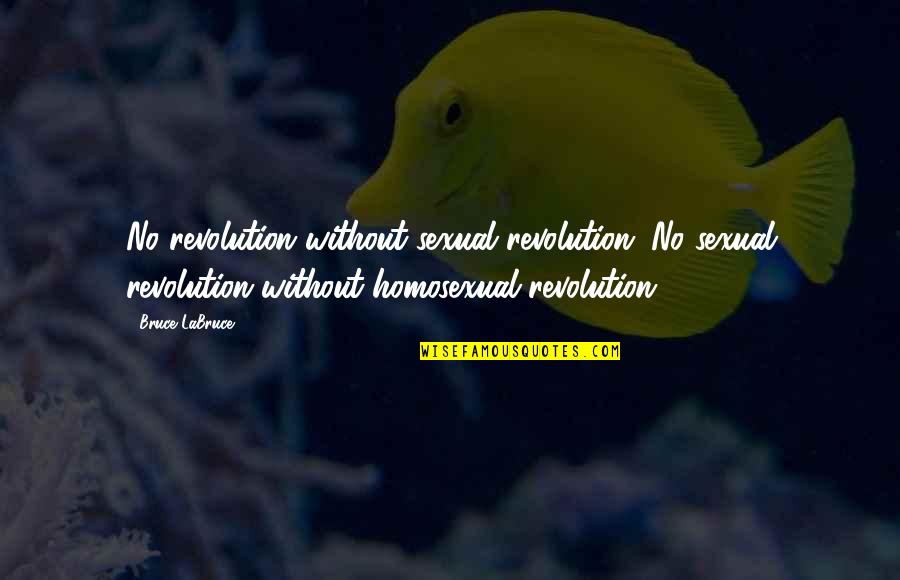 Bruce Labruce Quotes By Bruce LaBruce: No revolution without sexual revolution. No sexual revolution