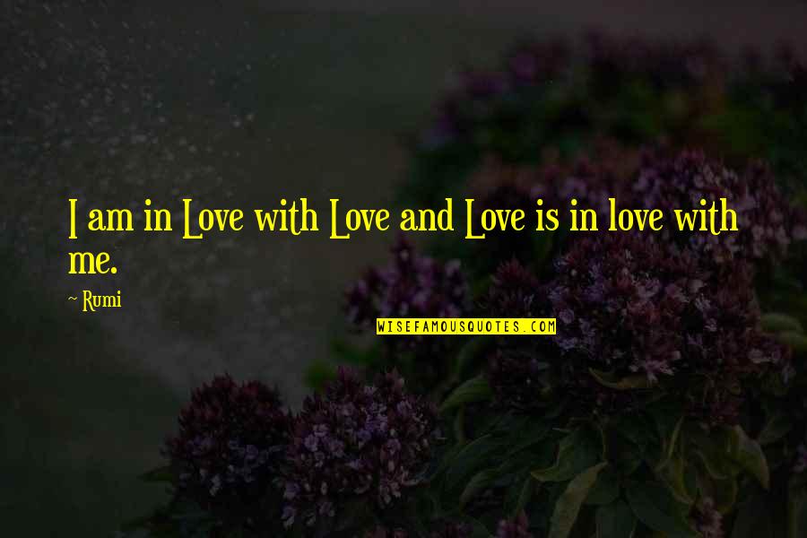 Brynjolfsson Quotes By Rumi: I am in Love with Love and Love