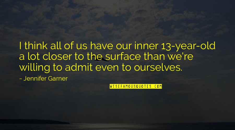 Bse Stock Exchange Quotes By Jennifer Garner: I think all of us have our inner