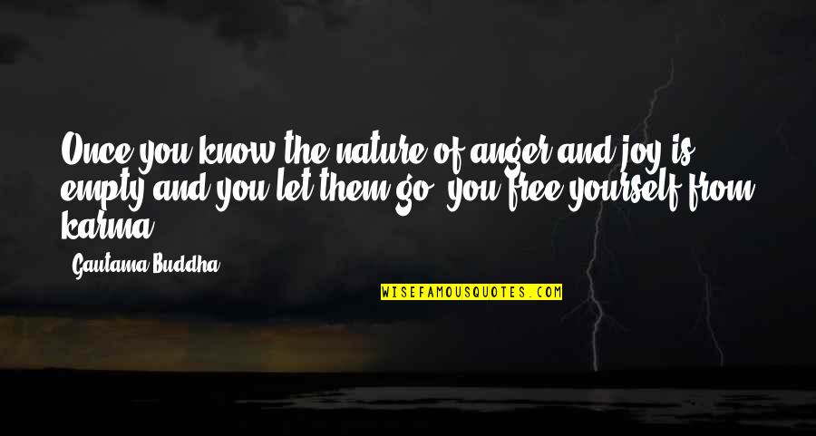 Buddha Nature Quotes By Gautama Buddha: Once you know the nature of anger and