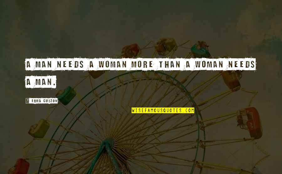 Budgeted Vs Actual Quotes By Erma Cuizon: A man needs a woman more than a Budgeted Vs Actual Quotes By Erma Cuizon: A man needs a woman more than a