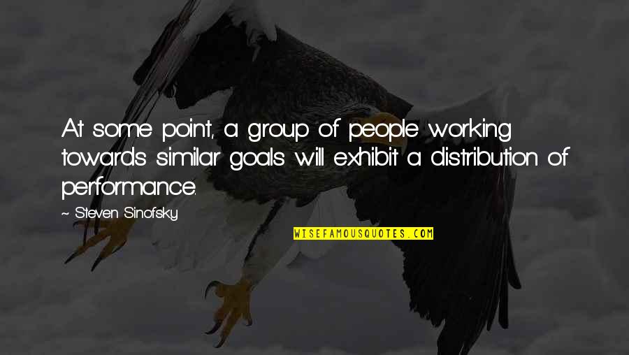 Bull S Eye Quotes By Steven Sinofsky: At some point, a group of people working