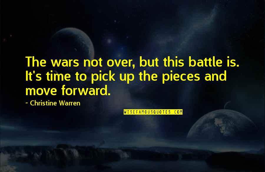 Buon Lunedi Quotes By Christine Warren: The wars not over, but this battle is.