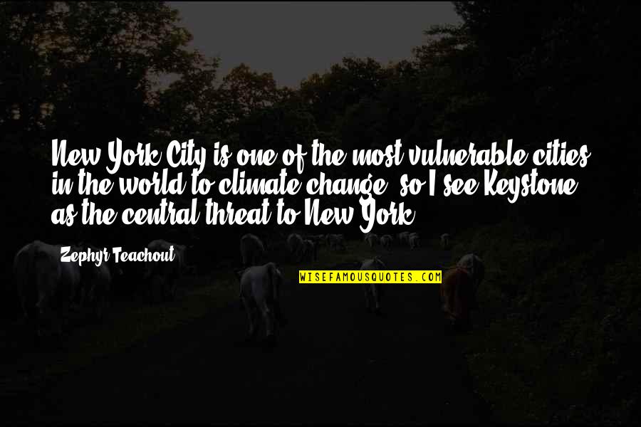 Burlesque Makeup Quotes By Zephyr Teachout: New York City is one of the most