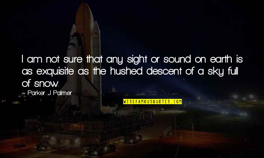 Burnfield Tx Quotes By Parker J. Palmer: I am not sure that any sight or Burnfield Tx Quotes By Parker J. Palmer: I am not sure that any sight or