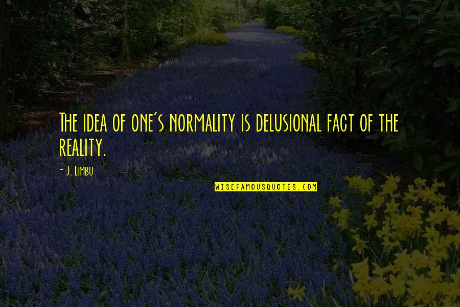 Bursa Real Time Quotes By J. Limbu: The idea of one's normality is delusional fact