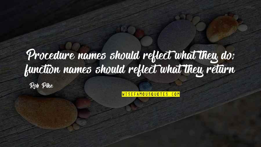 Bushkin Moving Quotes By Rob Pike: Procedure names should reflect what they do; function Bushkin Moving Quotes By Rob Pike: Procedure names should reflect what they do; function