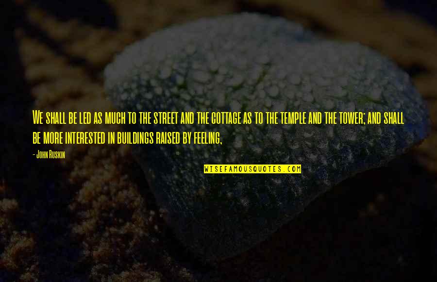 Businessintelligence Quotes By John Ruskin: We shall be led as much to the Businessintelligence Quotes By John Ruskin: We shall be led as much to the