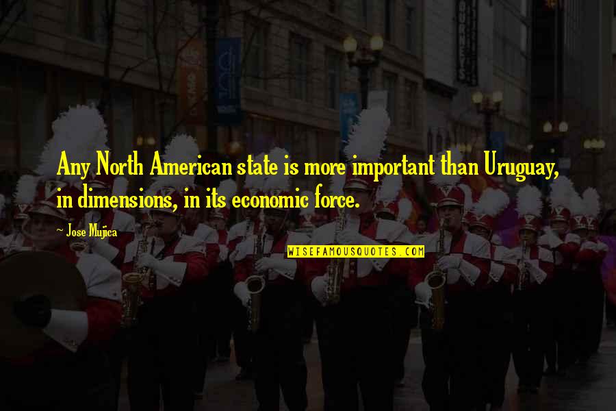 Busuu Quotes By Jose Mujica: Any North American state is more important than Busuu Quotes By Jose Mujica: Any North American state is more important than