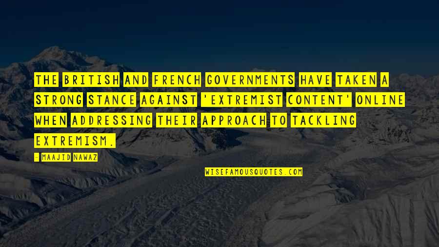 Butterfly Saying Quotes By Maajid Nawaz: The British and French governments have taken a Butterfly Saying Quotes By Maajid Nawaz: The British and French governments have taken a