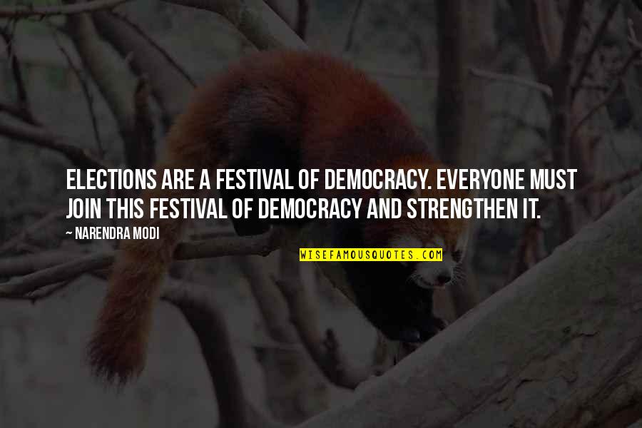 By Election Quotes By Narendra Modi: Elections are a festival of democracy. Everyone must