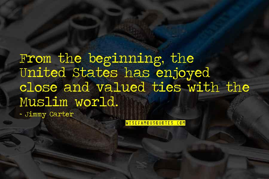 Bylinkaren Quotes By Jimmy Carter: From the beginning, the United States has enjoyed Bylinkaren Quotes By Jimmy Carter: From the beginning, the United States has enjoyed