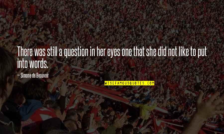 C Literal String With Double Quotes By Simone De Beauvoir: There was still a question in her eyes C Literal String With Double Quotes By Simone De Beauvoir: There was still a question in her eyes