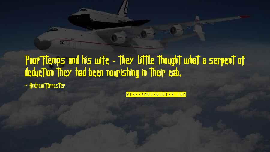 C S Forrester Quotes By Andrew Forrester: Poor Flemps and his wife - they little C S Forrester Quotes By Andrew Forrester: Poor Flemps and his wife - they little