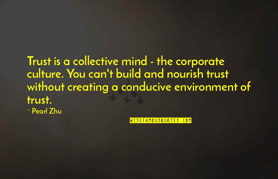 Cabuli Gadis Quotes By Pearl Zhu: Trust is a collective mind - the corporate