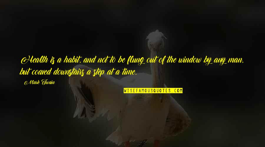 Cajoles Thesaurus Quotes By Mark Twain: Health is a habit, and not to be Cajoles Thesaurus Quotes By Mark Twain: Health is a habit, and not to be