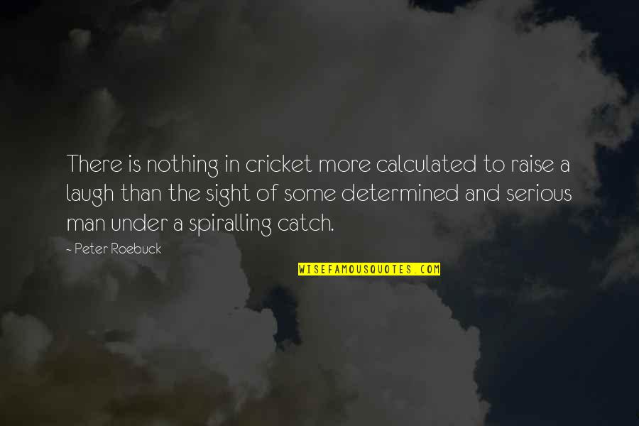 Calculated Quotes By Peter Roebuck: There is nothing in cricket more calculated to