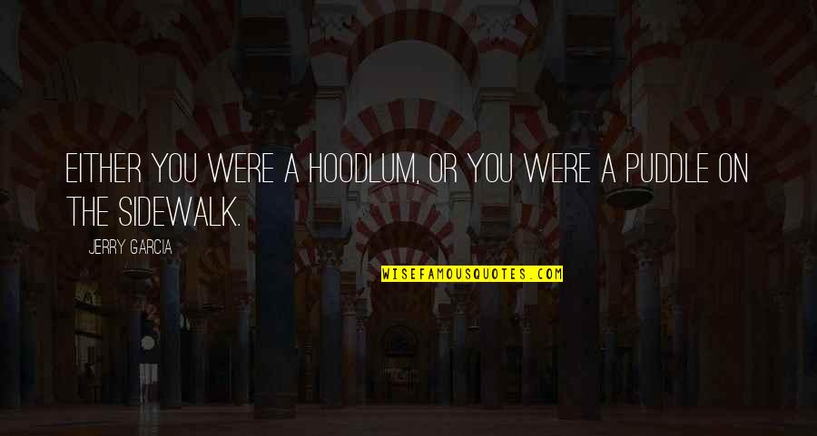 Calculations In Excel Quotes By Jerry Garcia: Either you were a hoodlum, or you were