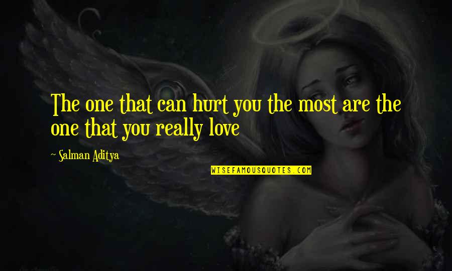 Calculus Valentine Quotes By Salman Aditya: The one that can hurt you the most