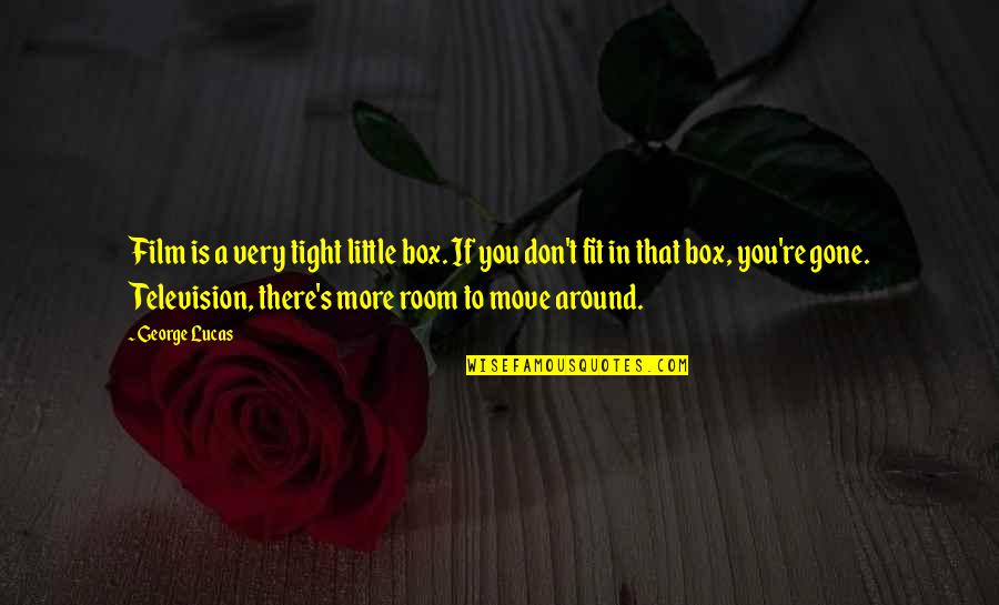Calixto Chinchilla Quotes By George Lucas: Film is a very tight little box. If