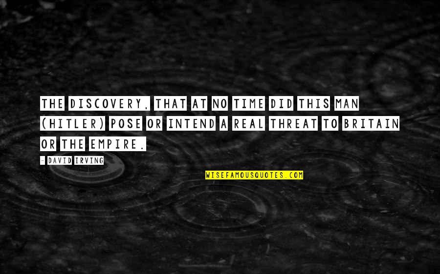 Calliope Grey's Anatomy Quotes By David Irving: The discovery, that at no time did this Calliope Grey's Anatomy Quotes By David Irving: The discovery, that at no time did this