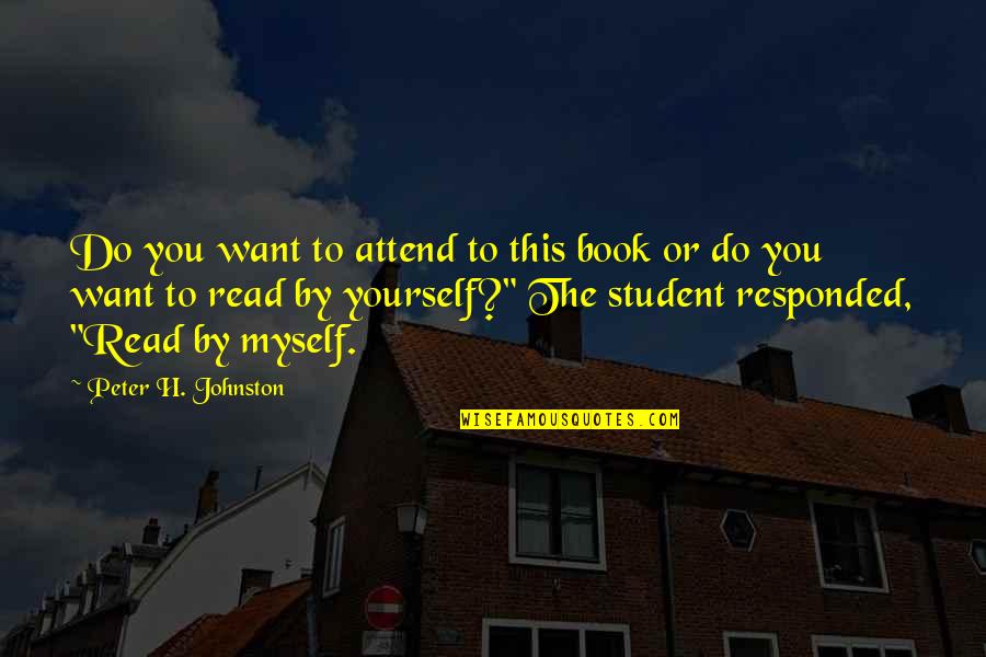 Calment Jeanne Quotes By Peter H. Johnston: Do you want to attend to this book Calment Jeanne Quotes By Peter H. Johnston: Do you want to attend to this book