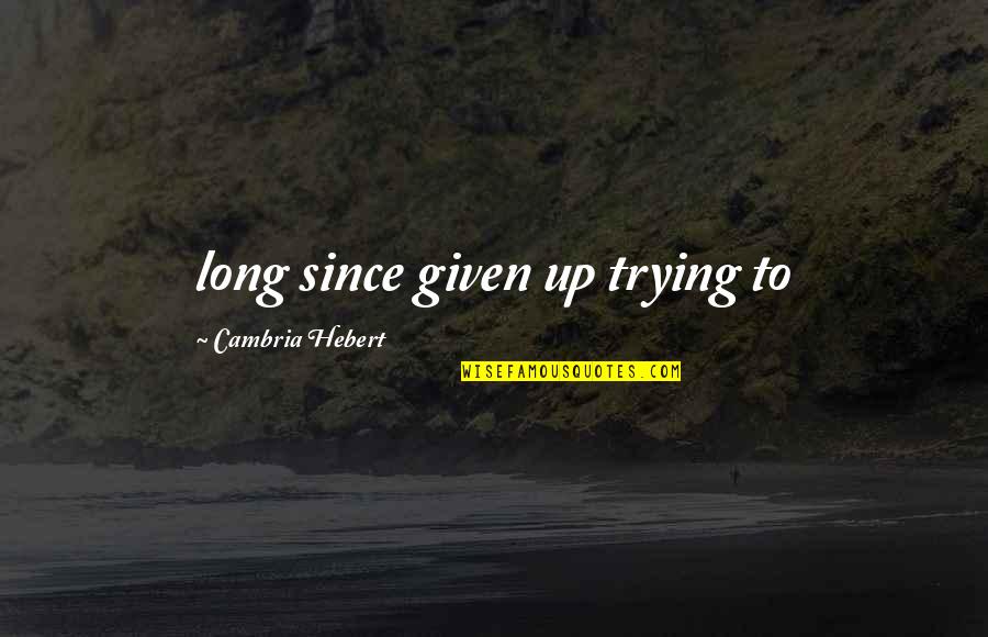 Cameron Diaz Movie Quotes By Cambria Hebert: long since given up trying to