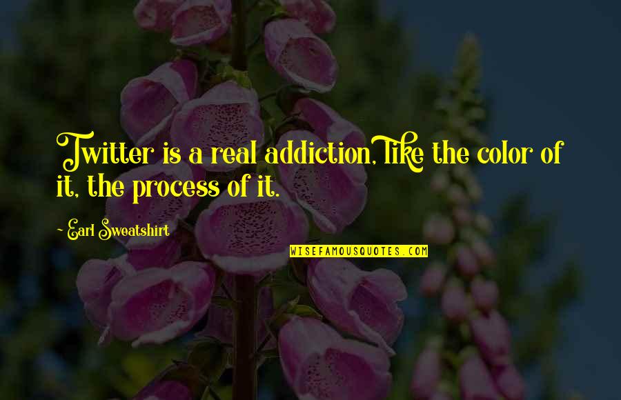 Camo Print Quotes By Earl Sweatshirt: Twitter is a real addiction, like the color Camo Print Quotes By Earl Sweatshirt: Twitter is a real addiction, like the color