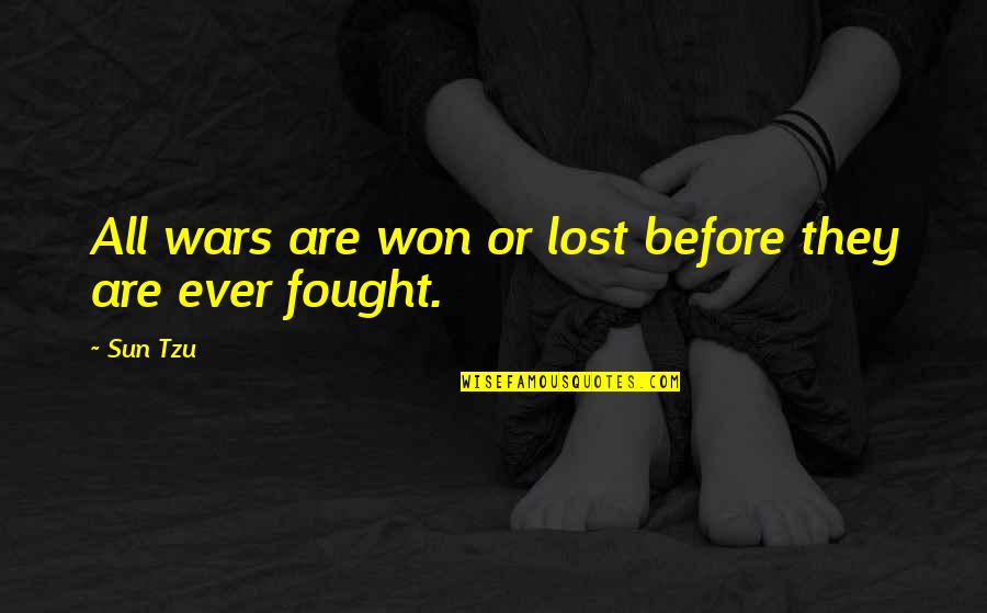 Campagnoli Viola Quotes By Sun Tzu: All wars are won or lost before they