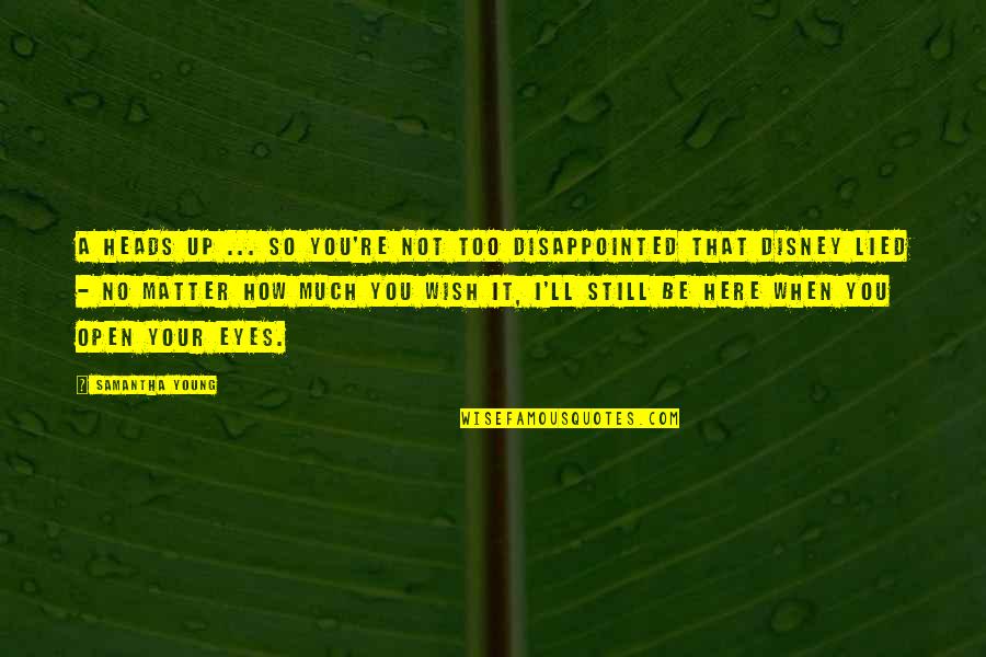Campaign Shake Up Quotes By Samantha Young: A heads up ... so you're not too Campaign Shake Up Quotes By Samantha Young: A heads up ... so you're not too
