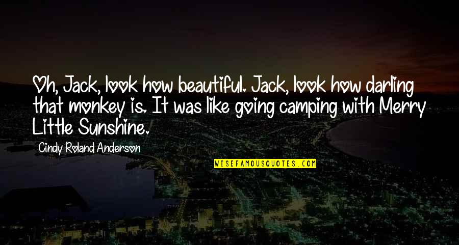 Camping's Quotes By Cindy Roland Anderson: Oh, Jack, look how beautiful. Jack, look how