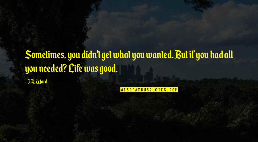 Can You Use Ellipses At The Beginning And End Of A Quotes By J.R. Ward: Sometimes, you didn't get what you wanted. But Can You Use Ellipses At The Beginning And End Of A Quotes By J.R. Ward: Sometimes, you didn't get what you wanted. But