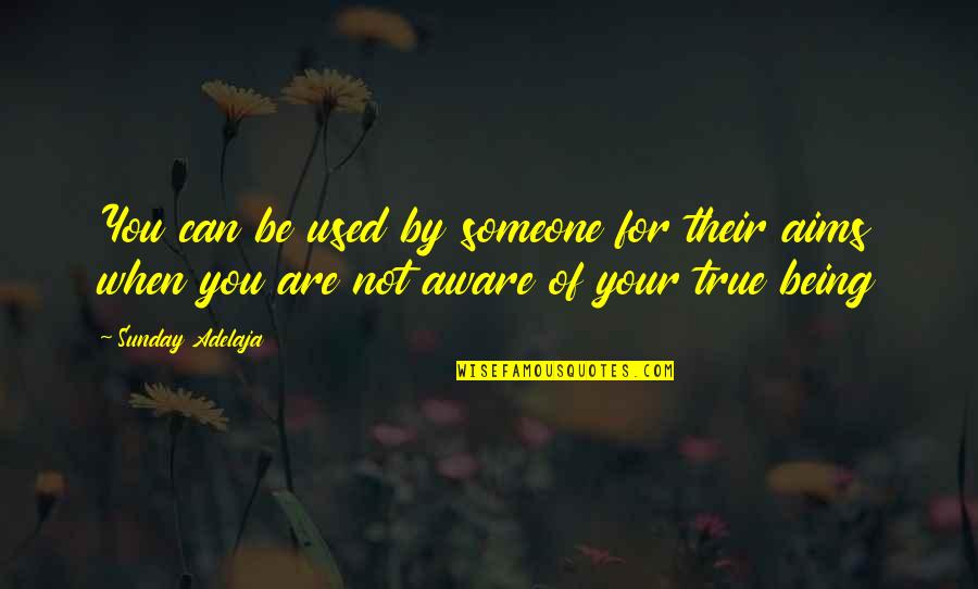 Can You Use Other People Quotes By Sunday Adelaja: You can be used by someone for their