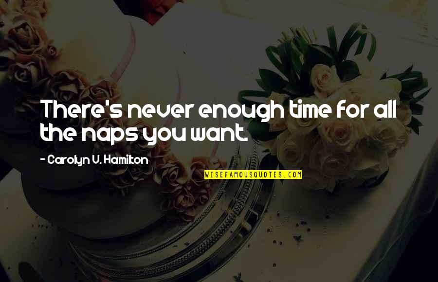 Cancer Ribbon Tattoo Quotes By Carolyn V. Hamilton: There's never enough time for all the naps