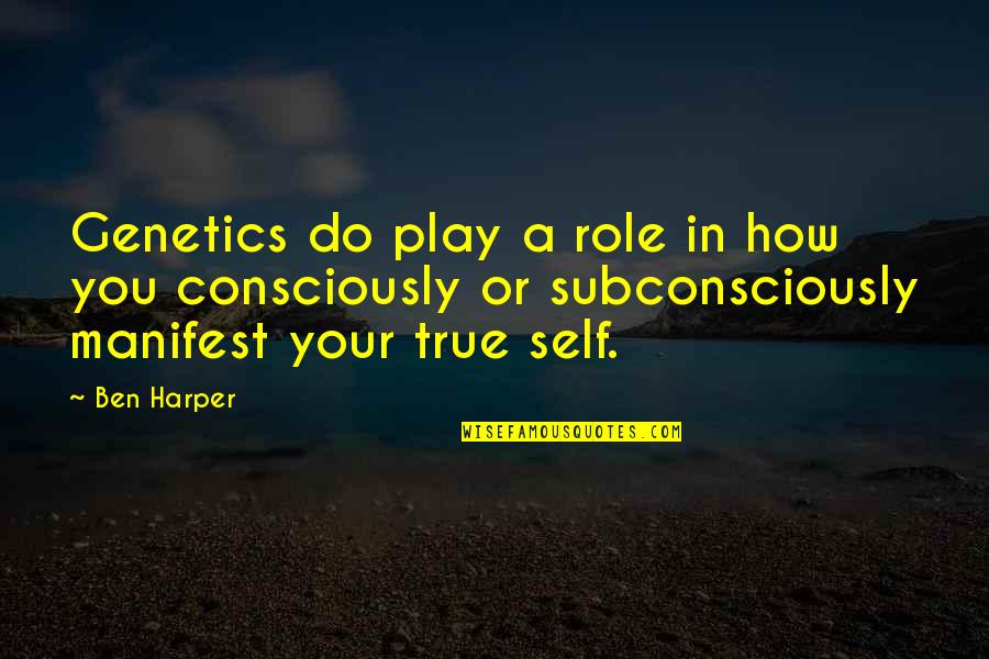 Candled Quotes By Ben Harper: Genetics do play a role in how you