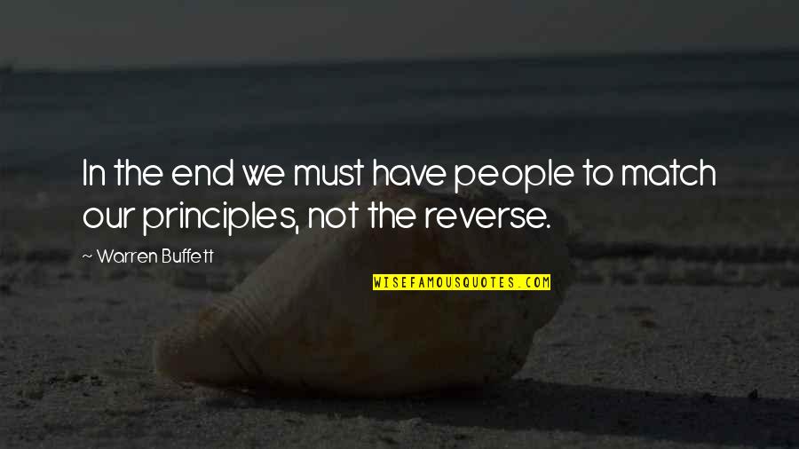 Canibalism Quotes By Warren Buffett: In the end we must have people to