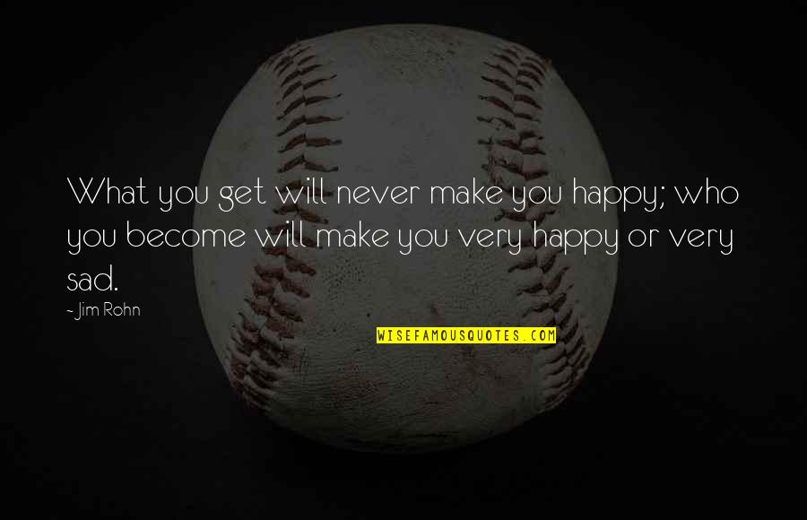 Cantelli Video Quotes By Jim Rohn: What you get will never make you happy; Cantelli Video Quotes By Jim Rohn: What you get will never make you happy;