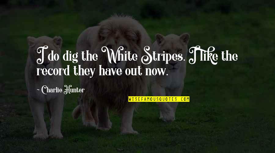 Capering Def Quotes By Charlie Hunter: I do dig the White Stripes. I like