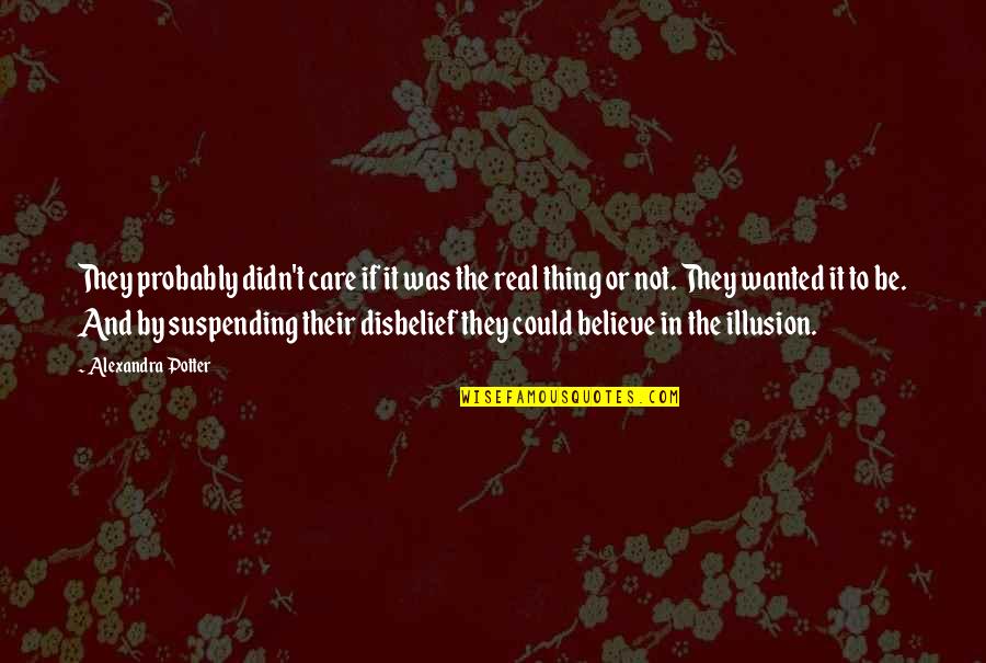 Capital Letters Within Quotes By Alexandra Potter: They probably didn't care if it was the