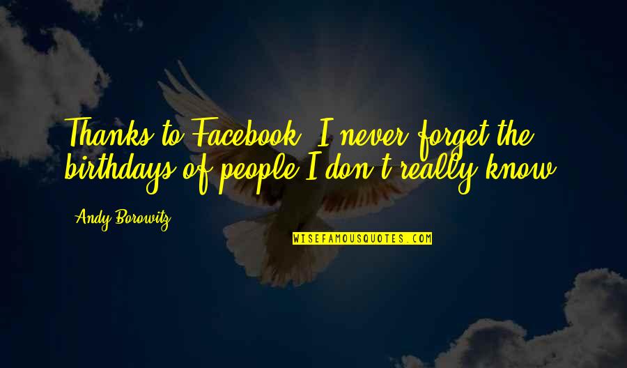 Car Insurance Full Coverage Quotes By Andy Borowitz: Thanks to Facebook, I never forget the birthdays