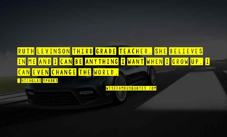 Car Number Plate Quotes By Nicholas Sparks: Ruth Levinson Third grade teacher. She believes in Car Number Plate Quotes By Nicholas Sparks: Ruth Levinson Third grade teacher. She believes in