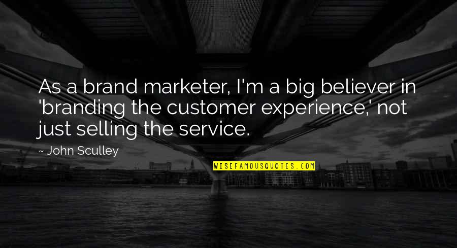 Cardio Gym Quotes By John Sculley: As a brand marketer, I'm a big believer Cardio Gym Quotes By John Sculley: As a brand marketer, I'm a big believer